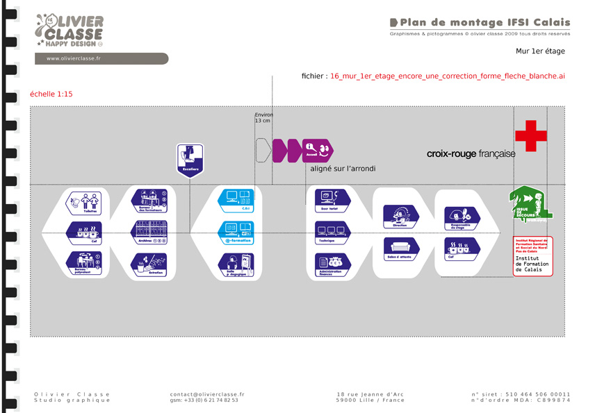 pictogramme, marquage Architecture